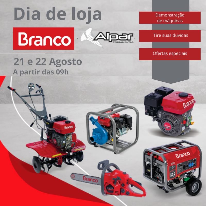 Dia de loja Branco